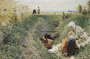 Anders Zorn vart dagliga brod oil painting artist